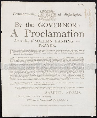 Proclamation                            